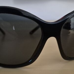 Versace Glossy Black Sunglasses